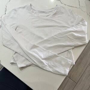 ALO crop finesse long sleeve